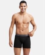 Jockey 8009 Men Super Combed Cotton Solid Long Trunk Boxer Brief(Pack of 3) - Image 6