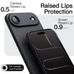 JETech Magnetic Slim Case for iPhone Air, Black - Image 6