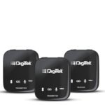 Digitek DWM-101 Wireless Microphone System with ANC Noise Reduction, 360° Sound Capture, Up to 12H Working Time, for DSLR Camera, Android & iOS Smartphones, Vlogging & Audio Recording - Image 8