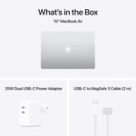 Apple 2026 MacBook Air 15″ Laptop with M5 chip: AI and Apple Intelligence, 38.91 cm (15.3″) Liquid Retina Display, 16GB Unified Memory, 512GB SSD Storage, 12MP Center Stage Camera, Touch ID; Silver - Image 6