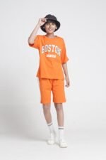 T2F Boys Cotton Printed DropShoulder Fit T-Shirt and Shorts Clothing Set (Pack of 3) - Image 7