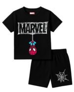 Kuchipoo © Marvel Boys Regular Fit Cotton T-Shirts and Shorts Set - Image 3