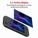 Cubonic M26 Portable Gaming Console, Beige, 5.1" HD Display, 20000+ Preloaded Retro Games, Built-in Stereo Speakers, Expandable Storage, Classic Controls, RGB Dual Joystick, 3000mah Battery Life (VividGo M26 Black) - Image 4
