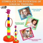 Toy Imagine™ 2 in 1 Ring Toss Game for Kids – Fun Indoor Outdoor Toy for Boys & Girls Age 2-5 | Colour Recognition, Brain Development, Birthday Gift, Educational Toy for 3+ Year Old - Image 5