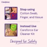 Careforce -Ear Cleaning Kit Steel Ear Cleaner Reusable Ear Wax Remover Tool Kit Set With Storage Pack, Ear Curette Cleaner And Spring Ear Buds Cleaner 6 Pcs Set Yellow - Image 5