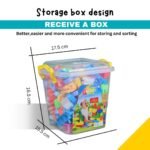 Building Block Assembly Toy Set with Storage Container, 100 Pcs, 3+ Yrs - Image 5
