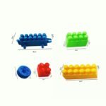 Building Block Assembly Toy Set with Storage Container, 100 Pcs, 3+ Yrs - Image 4