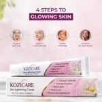 Kozicare DE-Tan Cream | 3% Kojic Acid, 1% Glutathione, 2% Niacinamide, 1% Alpha Arbutin & 2% Vitamin C | Hyperpigmentation & Dark Spot Corrector | 15g | For Men & Women - Image 4