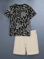 HELLCAT Boys Dress Clothing Set Combo with Tshirts & Shorts - Pack 1 - Image 6