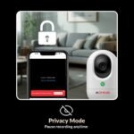 CP PLUS CP-E44Q 4MP Quad HD Smart Wi-Fi CCTV Camera | AI Human Detection | Cloud Recording | STQC Certified | Press to Call | IR Night Vision | Motion Tracking | Privacy Mode | Google Home & Alexa. - Image 8