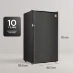Godrej 99L 1 Star 5 year Comprehensive Warranty Single Door Refrigerator (RD CHAMP 114AN WPI FS ST, Fossil Steel) - Image 7