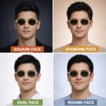Dervin Fashionable Retro Oval Sunglasses for Women & Men | Trendy, Stylish & Classic 90s-Inspired Design | UV400 Protection & Durable Metal Frame - Image 4
