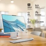 Lenovo IdeaCentre AIO Intel Core i7-13620H 27" FHD (24GB RAM/1TB SSD/Win11/Microsoft 365 Basic + Office Home 2024/Wireless Charging/Wireless EOS Keyboard & Mouse,Grey) All-in-One Desktop - Image 5