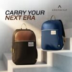 Aristocrat Lava 25L Laptop Backpack (Upto 17"), 2 Compartments, Black-Brown - Image 6