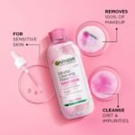 Garnier Skin Naturals, Cleansing Water, Hydrating & Soothing, Micellar Cleansing Water, 125 ml - Image 3