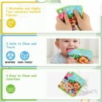 SNOWIE SOFT Busy Book for Toddlers 1-3 Montessori Quiet Animal Activities - Image 5
