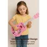 Toy Imagine 4 String Ukulele Guitar for Kids, 17 Inch Unicorn Theme - Image 4