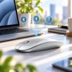 Offbeat - Atom Dual Bluetooth 5.1+5.1 & 2.4Ghz Wireless, Type-C Rechargeable 100 Hours Battery Silent Click Mouse, Triple Device connectivity Windows, Mac, iOS, Android (Silver) - Image 3