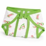 Newborn Baby Langot Cloth Nappy Diaper Multicolor 0-6 Months Pack of 10 - Image 7