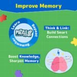 PuzzleUp Learn Animal Babies | 10-in-1 Entry Level Puzzle | 45 Big Size Jigsaw Pieces | Montessori Educational Toy to Improve Memory & Unlock New Words |Gift for Boys & Girls Age 3, 4 & 5 yrs - Image 7
