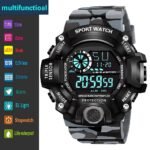 Acnos® Premium Brand - A Digital Watch Shockproof Multi-Functional Automatic 5 Color Army Strap Waterproof Digital Sports Watch for Men's Kids Watch for Boys Watch for Men Pack of 1 - Image 3