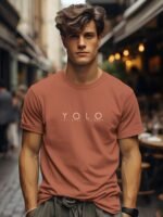BULLMER Trendy Printed Cotton Blend Crew Neck/Round Neck Half Sleeve Tshirt for Men - Pack of 3 - Image 5