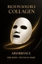 Bio Collagen Deep Collagen Night Mask Hydrating Overnight Hydrogel Korean Glass Skin Mask For Deep Hydration Wrapping Peel Off Facial Mask Pack (Pack of 4) - Image 4