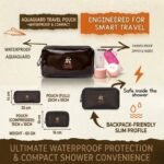 Travel Likes Me Waterproof Travel Organizer Bag - Essential Toiletry Pouch for Men & Women, Grooming Kit, Vanity Organiser, Luggage Kits, Bathroom Storage, Hygiene and Travel Gear - Image 2