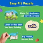 PuzzleUp Learn Animal Babies | 10-in-1 Entry Level Puzzle | 45 Big Size Jigsaw Pieces | Montessori Educational Toy to Improve Memory & Unlock New Words |Gift for Boys & Girls Age 3, 4 & 5 yrs - Image 5