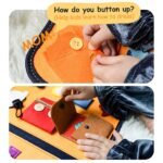 SNOWIE Soft® Toddler Busy Board, Montessori - Image 4