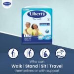 Liberty Popular Adult Diapers, Tape Style, Large (L) Size, 10 Count, Waist Size (101-152cm | 40-60 inches), Unisex, High Absorbency, Leak Proof, Wetness Indicator, Pack of 1 - Image 6