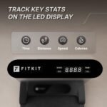 Fitkit by Cult Walking Pad Neo (BLDC 3.5HP Peak Power) Compact Under Desk Motorised Treadmill | Max Weight: 120kg | LED Display & 2-Level Inclination | Home use with Remote Control (Black) - Image 6