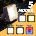 Portable Rechargeable LED Camping Lantern, USB Rechargeable Emergency Light, High Brightness Outdoor Tent Lamp with Handle, Hanging Lantern for Camping, Hiking, Fishing, Power Outage & Home Use - Image 5