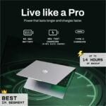 Primebook 2 Pro (2026) | 8GB RAM, 128GB UFS Storage | 14.1-Inch FHD IPS Display | 14 Hours Battery | MediaTek Helio G99 | Android 15 (PrimeOS 3.0) | Backlit Keyboard | in-Built AI (Gray) - Image 3