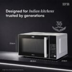 IFB 24L Solo Microwave Oven with 69 Auto Cook Menus (24PM2S, Silver, Mug Recipes, Steam Clean, Auto Reheat, Preset Timer, Power Save, Child Safety Lock, 10 Power Levels) - Image 2