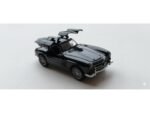 Vintage Style Die-Cast Metal Toy Car Model – Classic Sports Car Miniature Collectible Vehicle with Detailed Finish – Decorative Display & Kids Play Car (Black) - Image 2