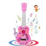 Toy Imagine 4 String Ukulele Guitar for Kids, 17 Inch Unicorn Theme - Image 7
