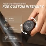 Fitkit Dual Action 2-in-1 Air Bike | Moving & Fixed Handles Exercise Cycle | Adjustable Seat & Anti-Slip Pedals | Direct Resistance | 120 kg Max Weight | 1 Year Warranty Home Use Exercise Bike - Image 6