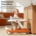 StarAndDaisy Baby Walker for 6-18 Month Baby Boy & Girl, Baby Walkers for 6-18 Month Baby Boy, Walker for Kids for 6 to 18 Months, Adjustable Height Baby Walker, 360° Wheels,Food Tray, Safety Stopper, Speed Control - Image 7