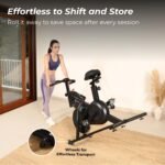 Cult SmartSpinVolt Spin Bike | 10Kg Flywheel | 140kg Max Weight | Magnetic Resistance Exercise Bike - Image 7