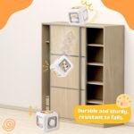 Brand Conquer Montessori Busy Cube for Toddlers 1-3,Car Travel Toys Busy Board Activity Cube,Learning Stocking Stuffers Educational Birthday Gifts Sensory Baby 12-18 Months - Image 5