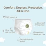 .allter Breeze Baby Diaper Pants - M Size (7-12 Kgs) | 64 Count, Pack of 2 | AirFit™ Technology for Breathable Comfort | Dermat Tested | 12-Hour Dryness, Super Soft & Absorbent with Wetness Indicator - Image 8