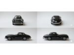 Vintage Style Die-Cast Metal Toy Car Model – Classic Sports Car Miniature Collectible Vehicle with Detailed Finish – Decorative Display & Kids Play Car (Black) - Image 5