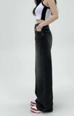 KOTTY Women’s Wide Leg Denim Jeans | Loose Fit High Rise Baggy Style Jeans for Women - Image 6