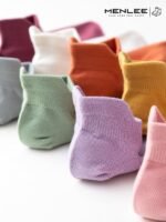 Girls Ankle Length Cotton Socks With Colourful Cute Colours Also for Women Low Cut Ankle socks Combo (Cotton blend) Pack of 5 (Colors May Vary) - Image 4
