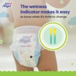 Little Angel Premier Pants Baby Diaper, New Born (NB/XS) Size, 56 Count, Cottony Soft Material, Wetness Indicator, Breathable Layer, Stretchable Sides, up to 5 kgs (28 count/pack, Pack of 2) - Image 5