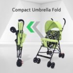 Little Pumpkin Kiddie Kingdom Stroller and Pram for Baby | Kids | Infants | Newborn |Boy & Girl of 0 to 3 Years((Green Black) - Image 5
