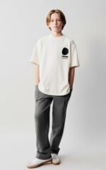 Alan Jones Clothing Boys Regular Mid Rise Solid Plush Pants with Pockets - Image 3