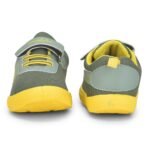 Liberty Lucy & Luke Green & Grey Casual Shoes for Kids - Canvas Slip-On - Image 6