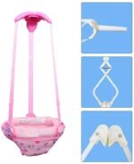 Marrone Baby Door Jumper, Door Jumper Swing and Bouncer for Baby 6-24 Months, Baby Bounce Swing with Strong Spring and Adjustable Strap, Easy to Assemble and Store, Load Capacity 16 kg - Image 8